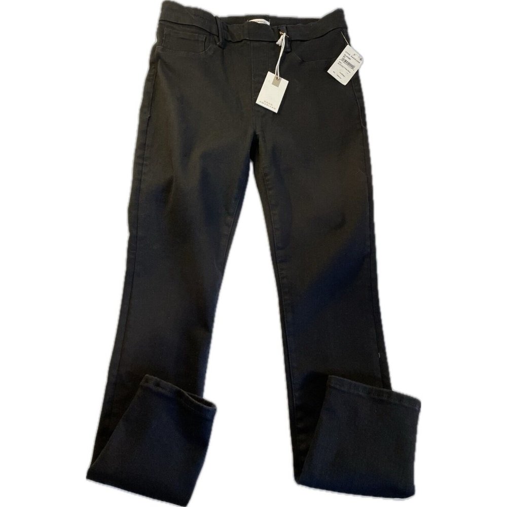 Good American POWER STRETCH PULL-ON SKINNY JEANS GLV478BT Size 3 Inseam 28”